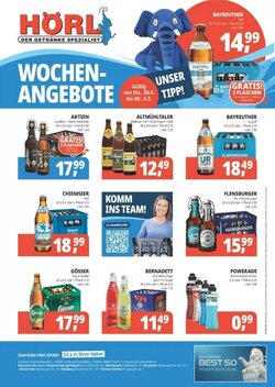 Hörl Getränke Prospekt (ab 30.04.2026) zum Blättern