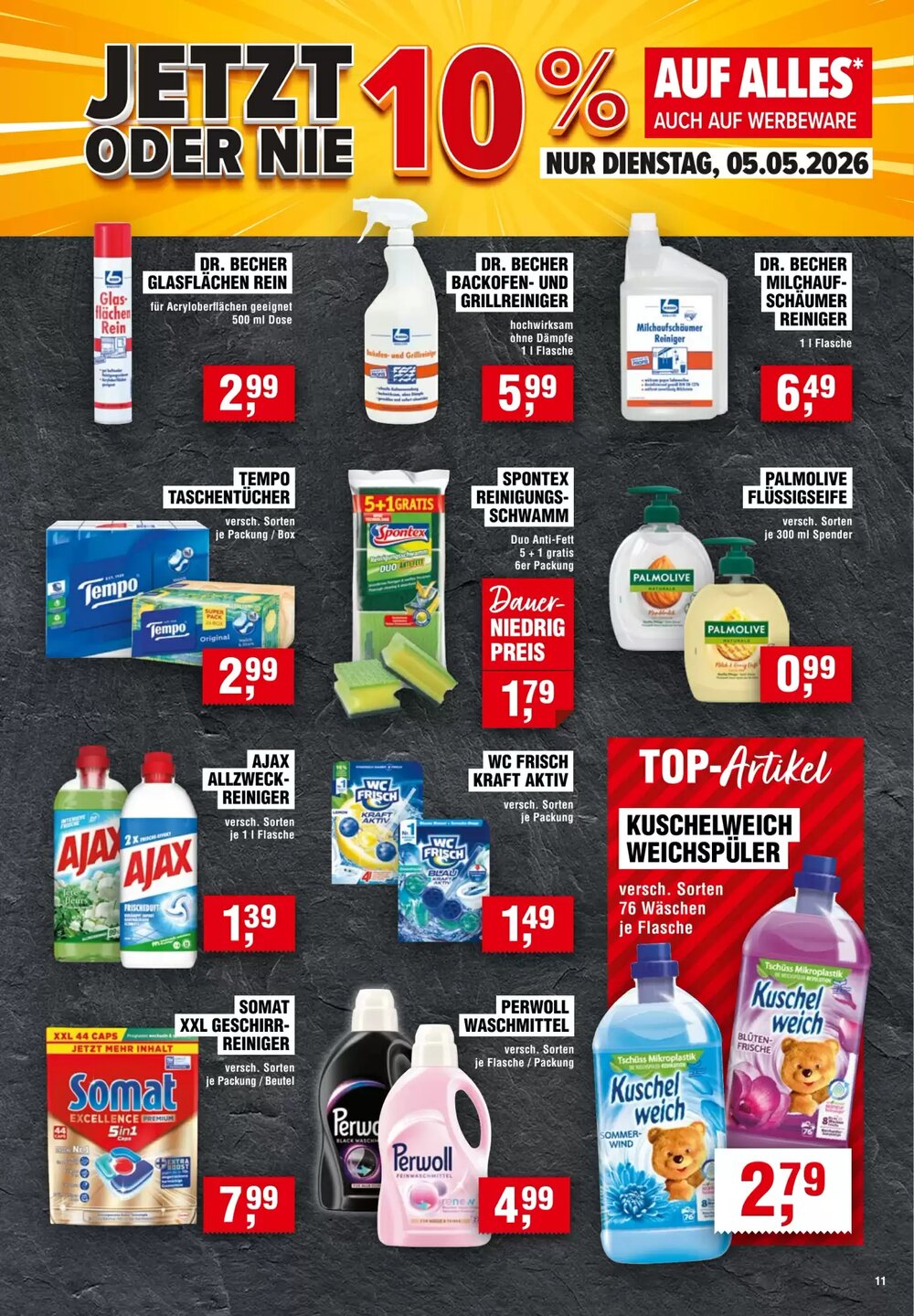 EDEKA Foodservice Prospekt (ab 30.04.2026) zum Blättern - Seite 11