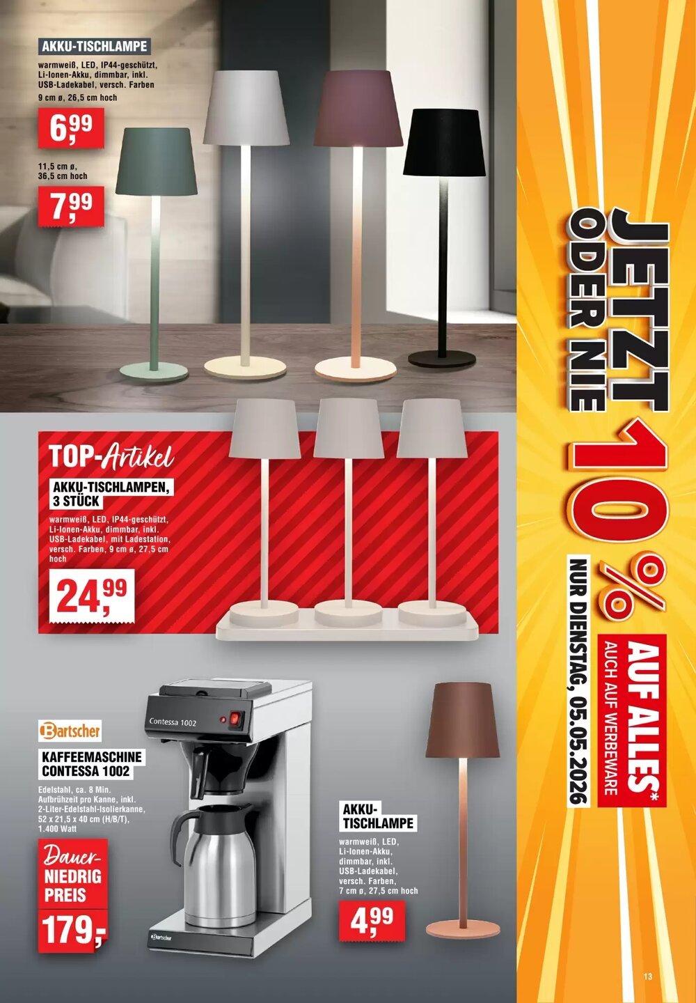 EDEKA Foodservice Prospekt (ab 30.04.2026) zum Blättern - Seite 13