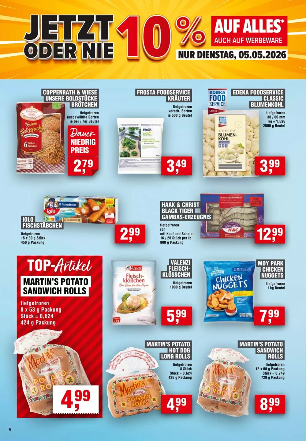 EDEKA Foodservice Prospekt (ab 30.04.2026) zum Blättern - Seite 6