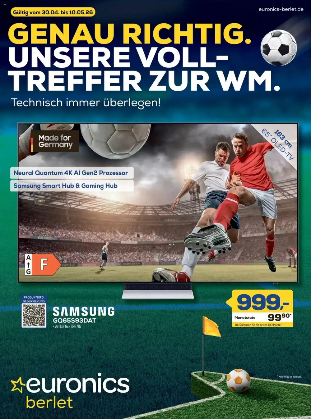 Euronics Prospekt (ab 30.04.2026) zum Blättern - Seite 1