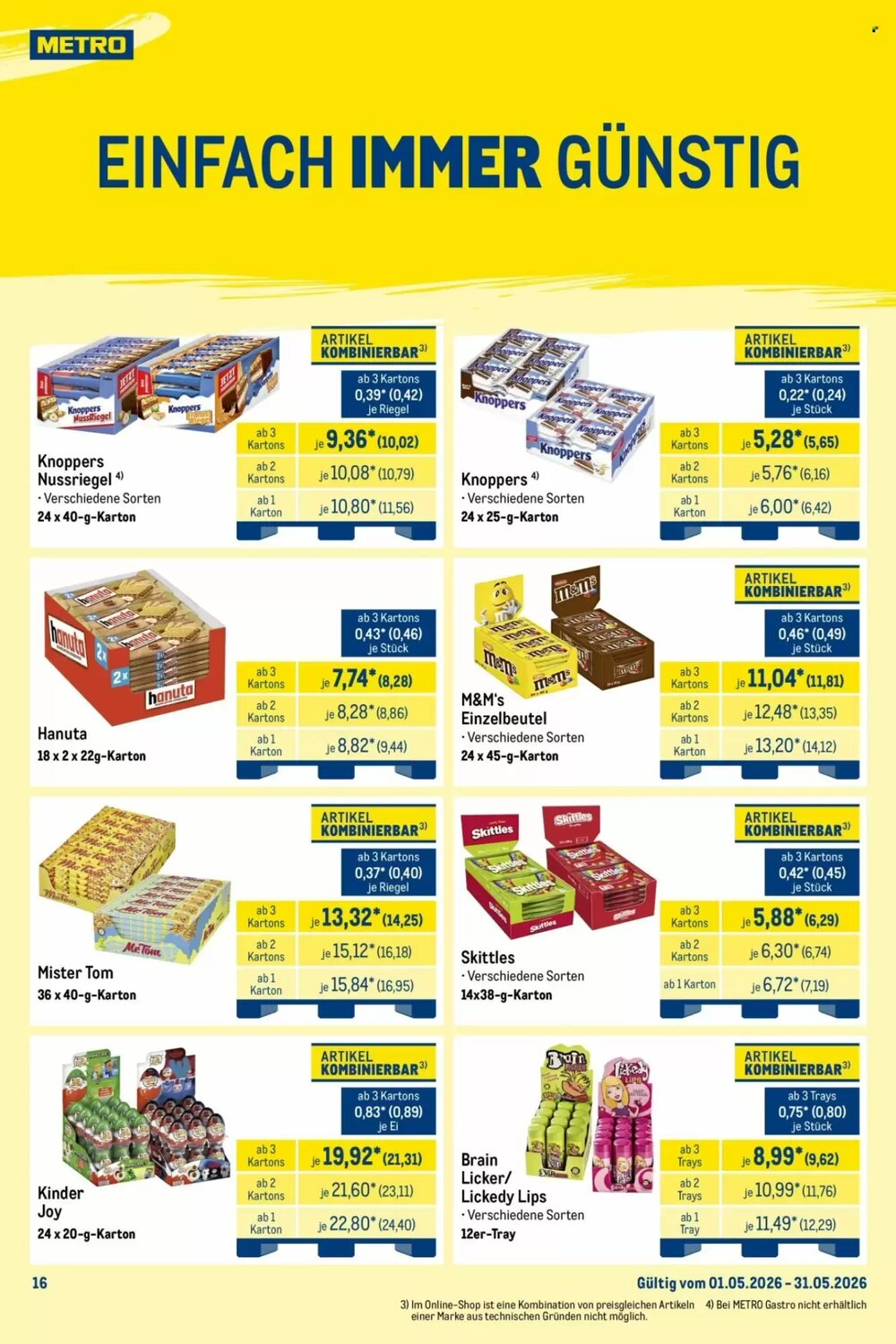 METRO Prospekt (ab 01.05.2026) zum Blättern - Seite 16
