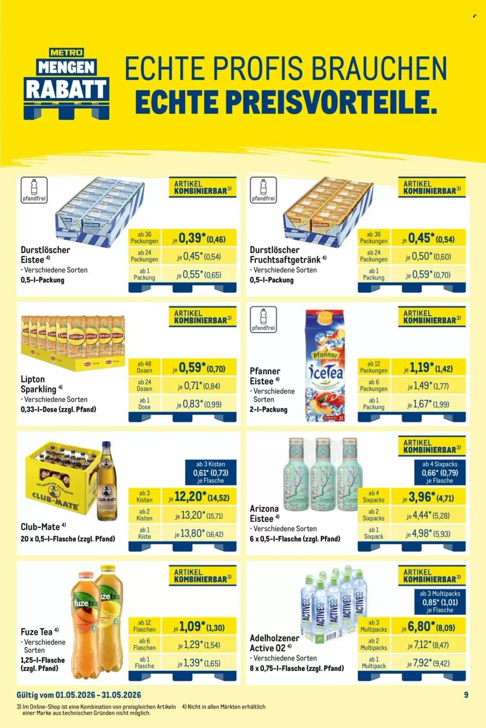 METRO Prospekt (ab 01.05.2026) zum Blättern - Seite 9