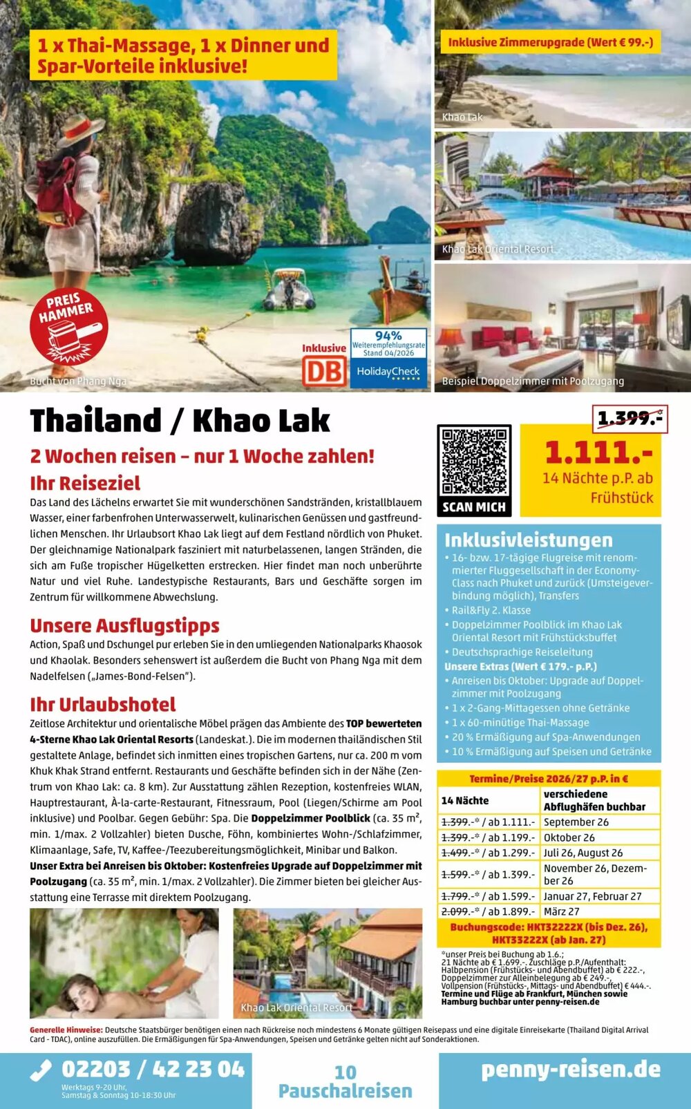Penny Reisen Prospekt (ab 01.05.2026) zum Blättern - Seite 10