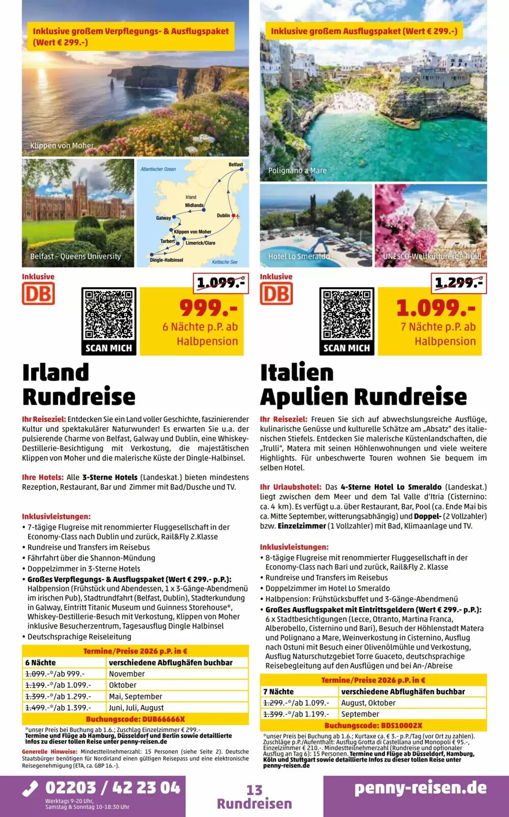 Penny Reisen Prospekt (ab 01.05.2026) zum Blättern - Seite 13