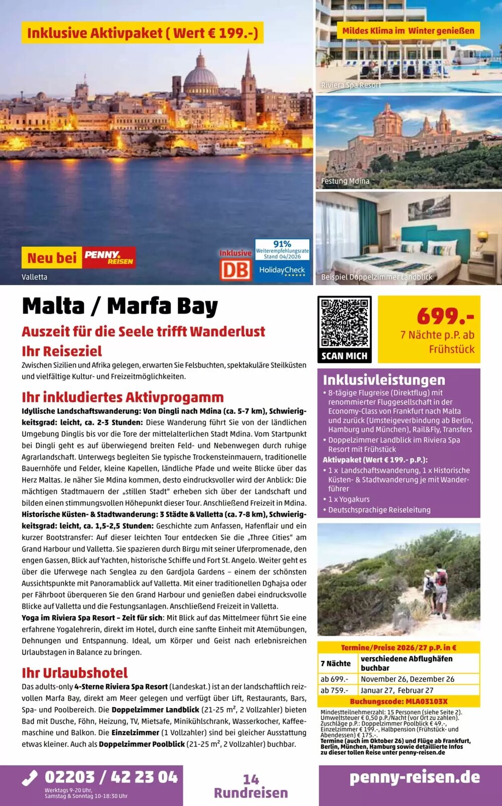 Penny Reisen Prospekt (ab 01.05.2026) zum Blättern - Seite 14