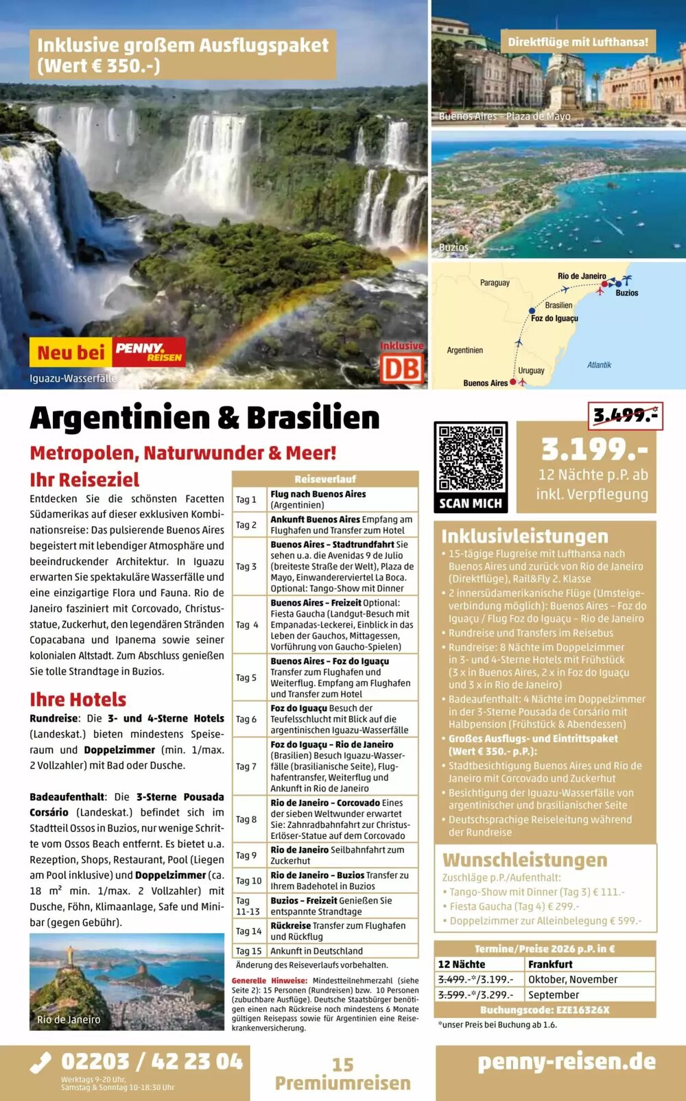 Penny Reisen Prospekt (ab 01.05.2026) zum Blättern - Seite 15