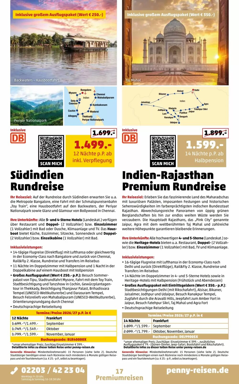 Penny Reisen Prospekt (ab 01.05.2026) zum Blättern - Seite 17