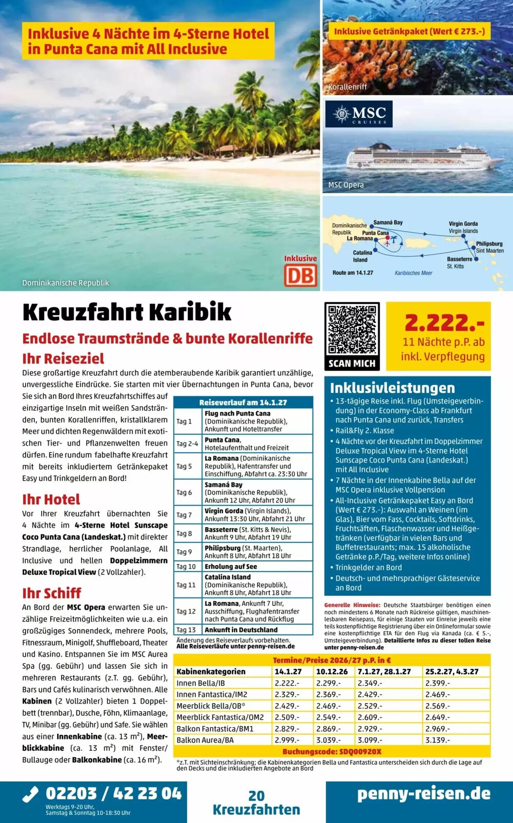 Penny Reisen Prospekt (ab 01.05.2026) zum Blättern - Seite 20