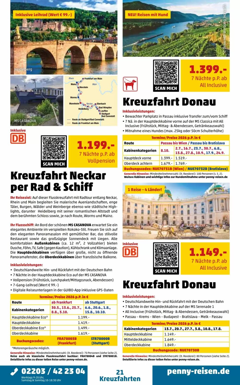 Penny Reisen Prospekt (ab 01.05.2026) zum Blättern - Seite 21