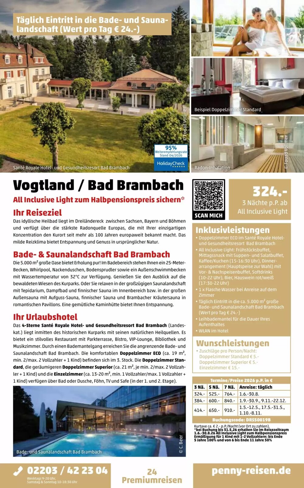 Penny Reisen Prospekt (ab 01.05.2026) zum Blättern - Seite 24