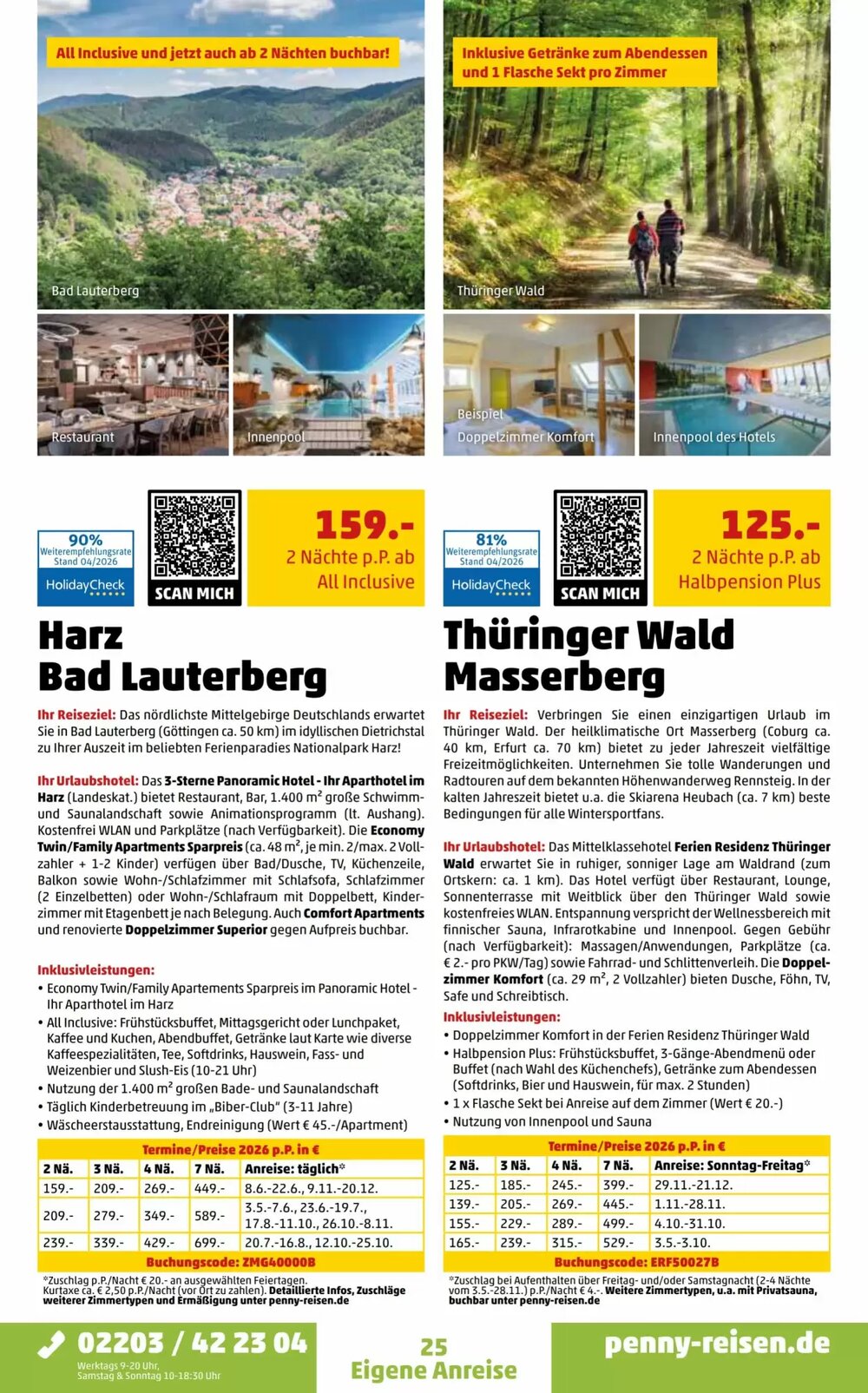 Penny Reisen Prospekt (ab 01.05.2026) zum Blättern - Seite 25