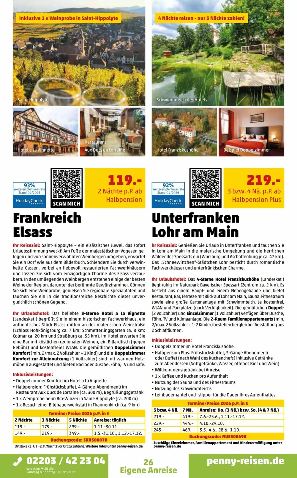 Penny Reisen Prospekt (ab 01.05.2026) zum Blättern - Seite 26