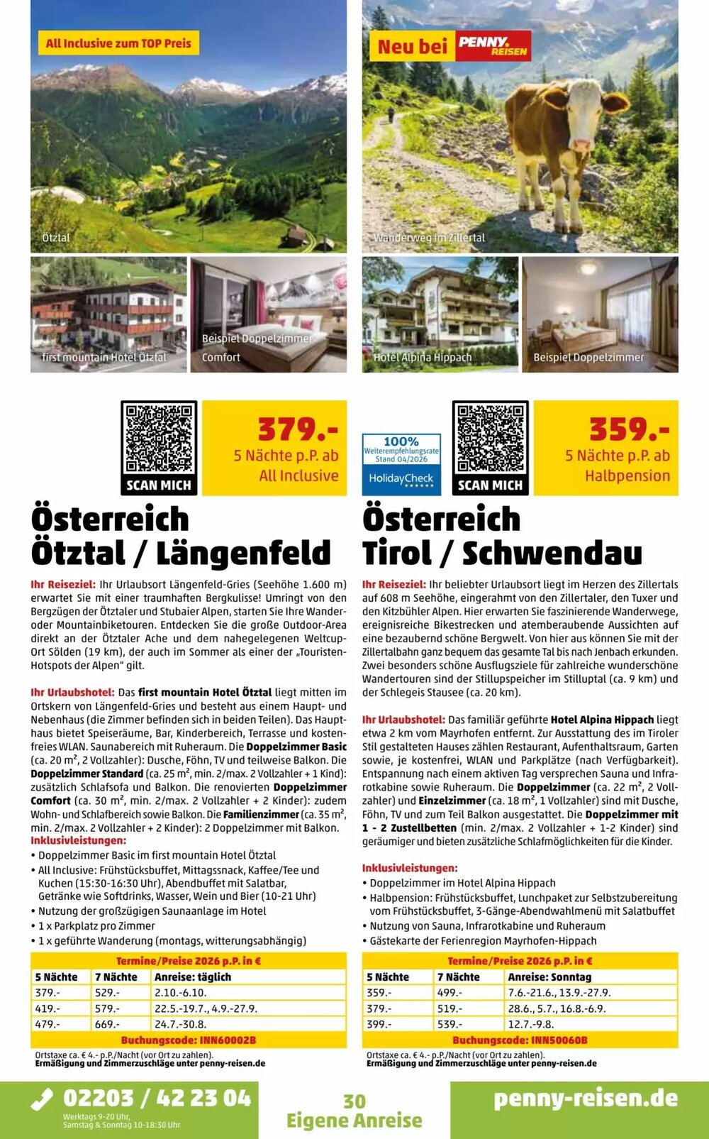 Penny Reisen Prospekt (ab 01.05.2026) zum Blättern - Seite 30