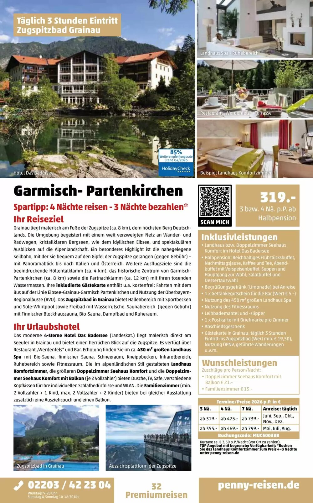 Penny Reisen Prospekt (ab 01.05.2026) zum Blättern - Seite 32