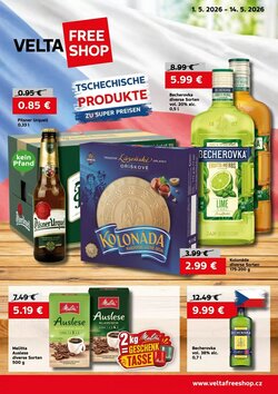 VELTA Free Shop Prospekt (ab 01.05.2026) zum Blättern