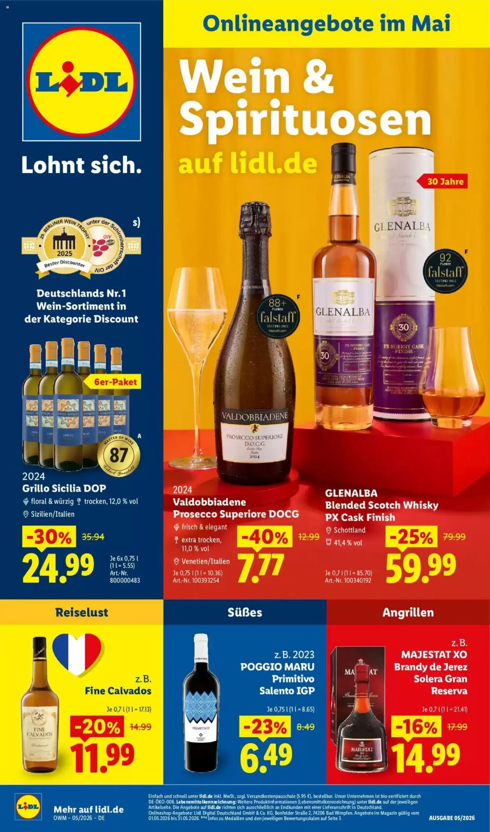 Lidl Prospekt (ab 01.05.2026) zum Blättern - Seite 1