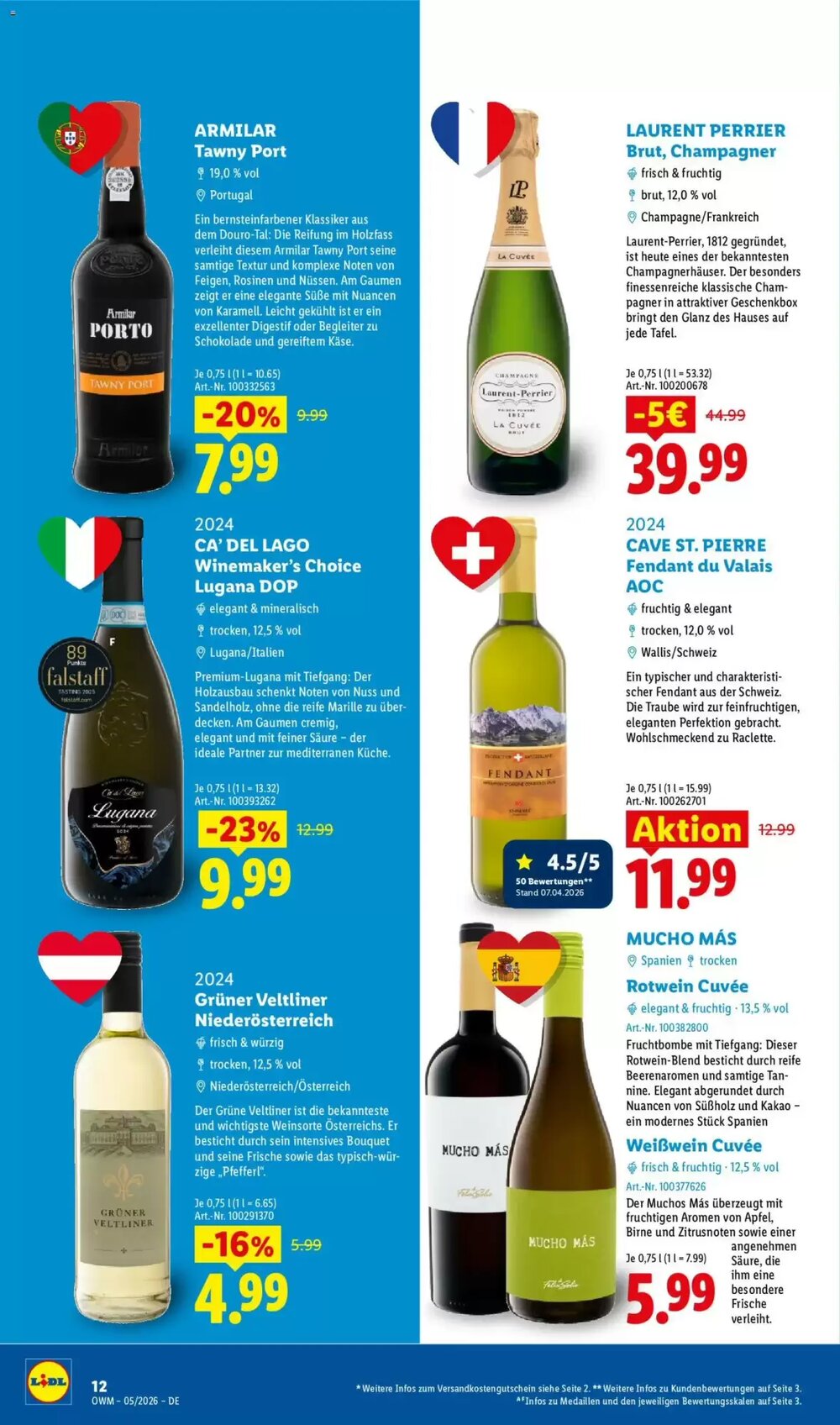 Lidl Prospekt (ab 01.05.2026) zum Blättern - Seite 12