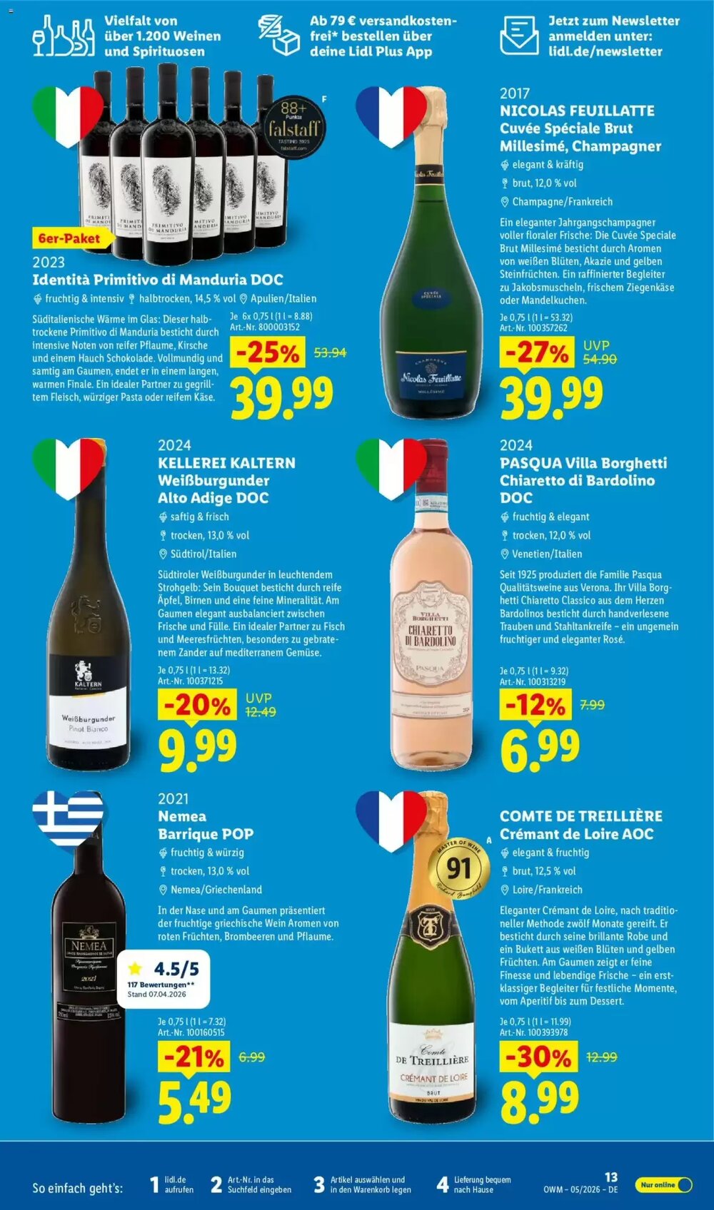 Lidl Prospekt (ab 01.05.2026) zum Blättern - Seite 13