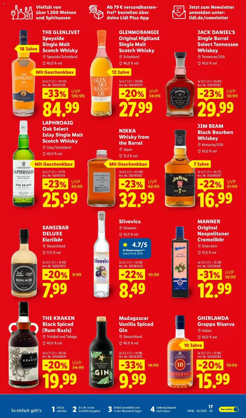 Lidl Prospekt (ab 01.05.2026) zum Blättern - Seite 17