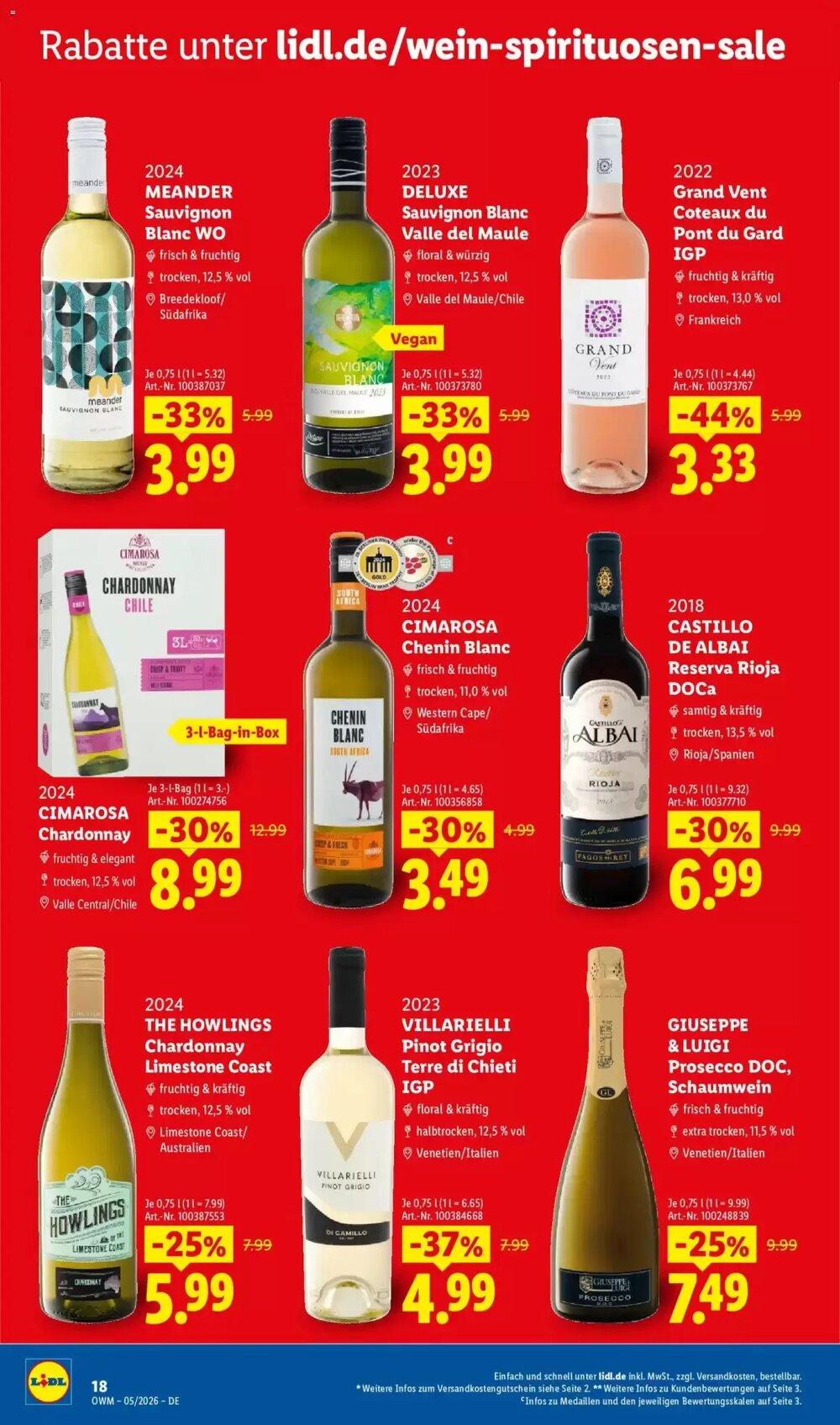 Lidl Prospekt (ab 01.05.2026) zum Blättern - Seite 18