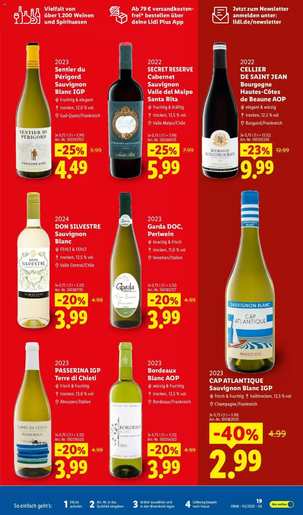 Lidl Prospekt (ab 01.05.2026) zum Blättern - Seite 19