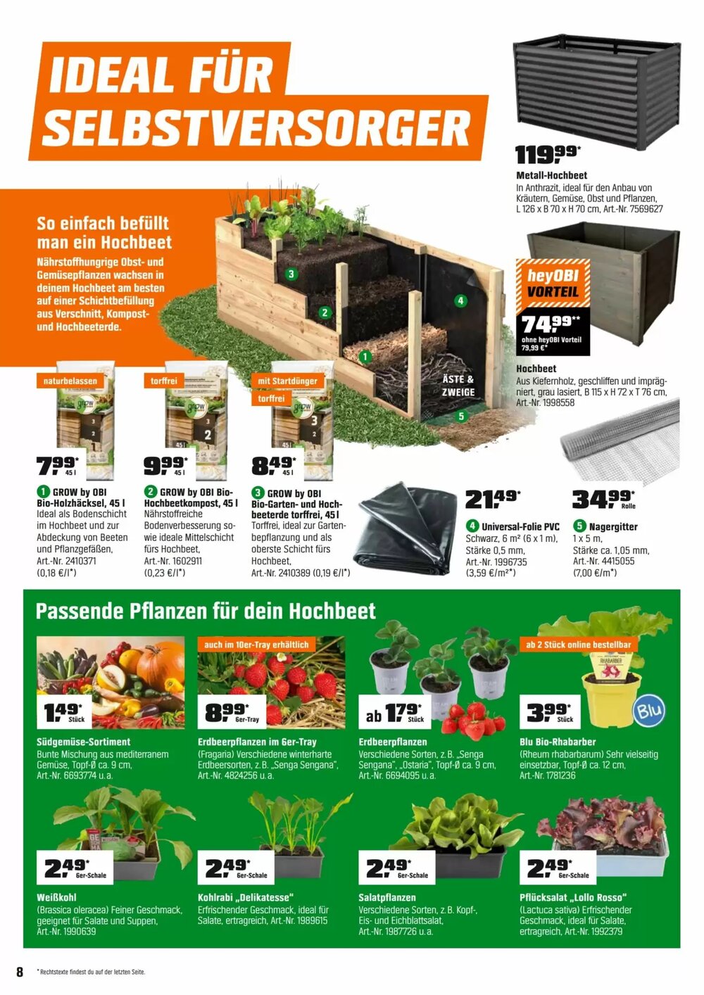 OBI Prospekt (ab 01.05.2026) zum Blättern - Seite 8
