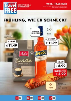 Travel Free Prospekt (ab 01.05.2026) zum Blättern