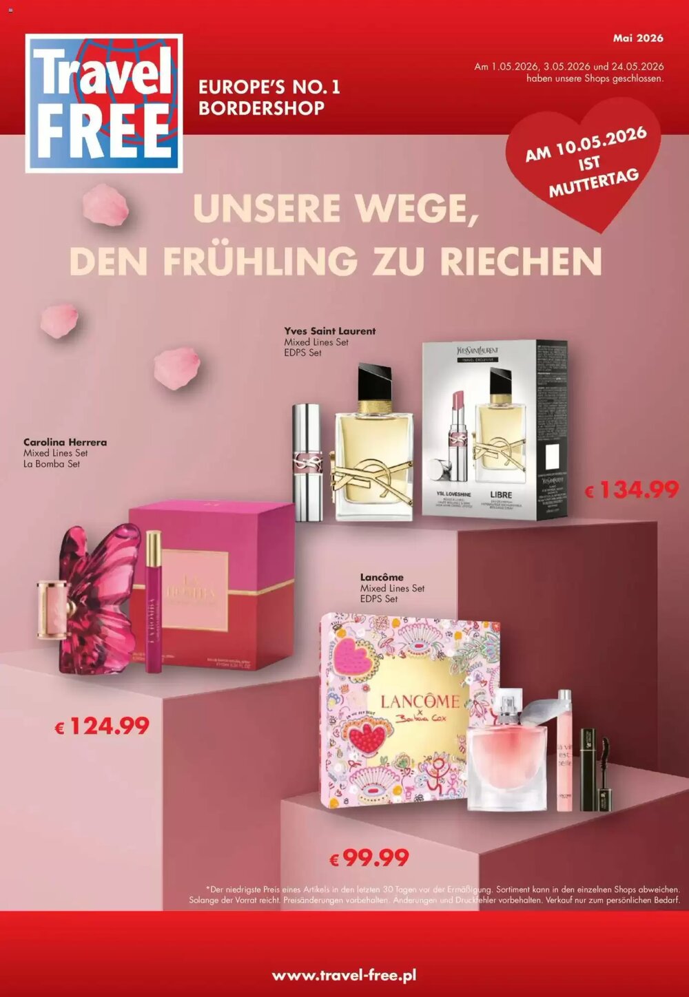 Travel Free Prospekt (ab 01.05.2026) zum Blättern - Seite 1