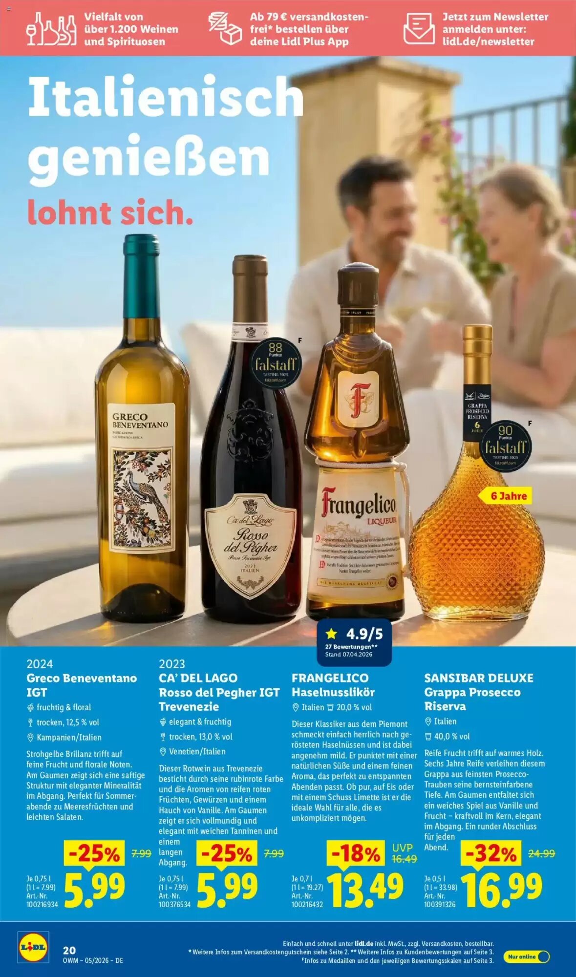 Lidl Prospekt (ab 01.05.2026) zum Blättern - Seite 20