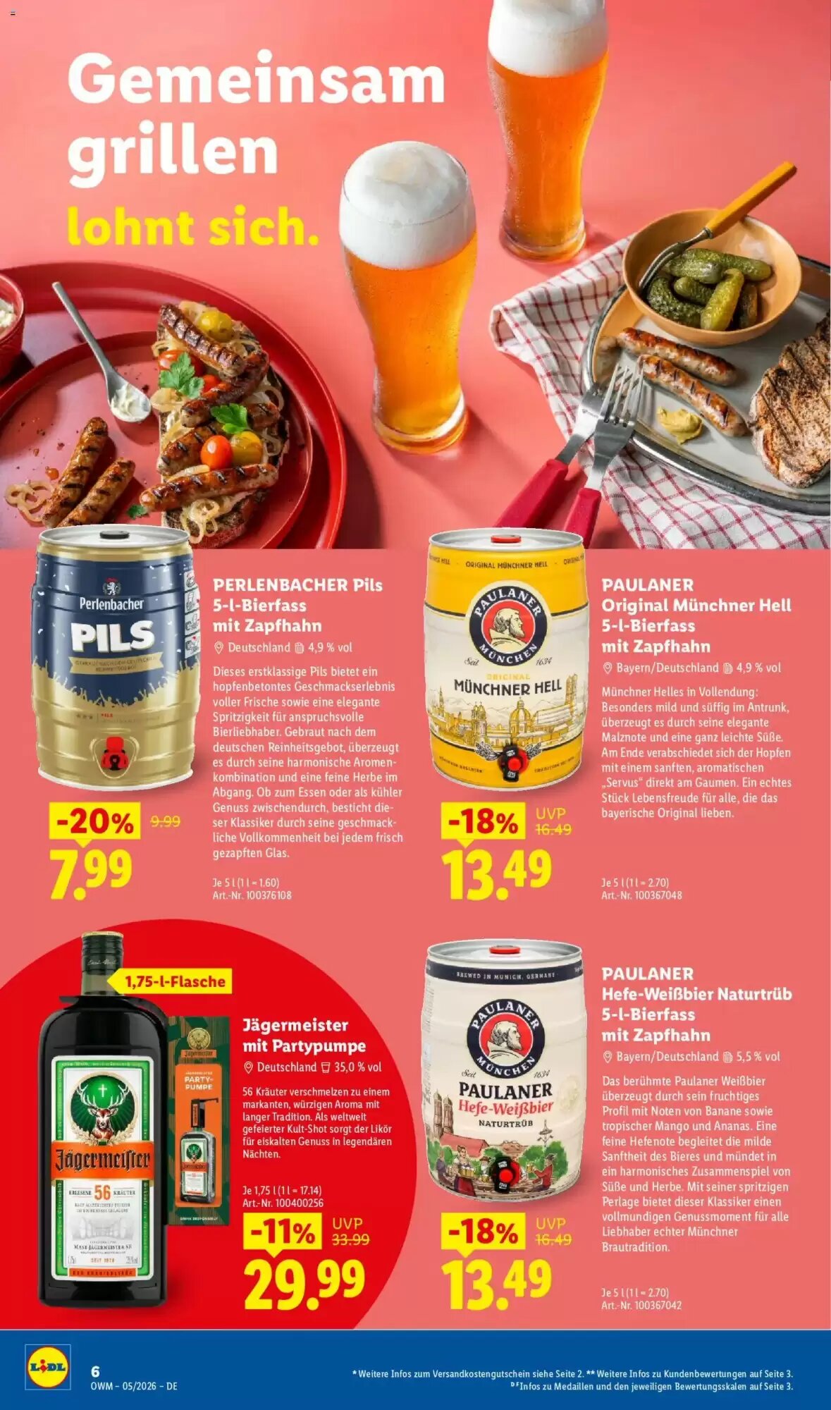 Lidl Prospekt (ab 01.05.2026) zum Blättern - Seite 6
