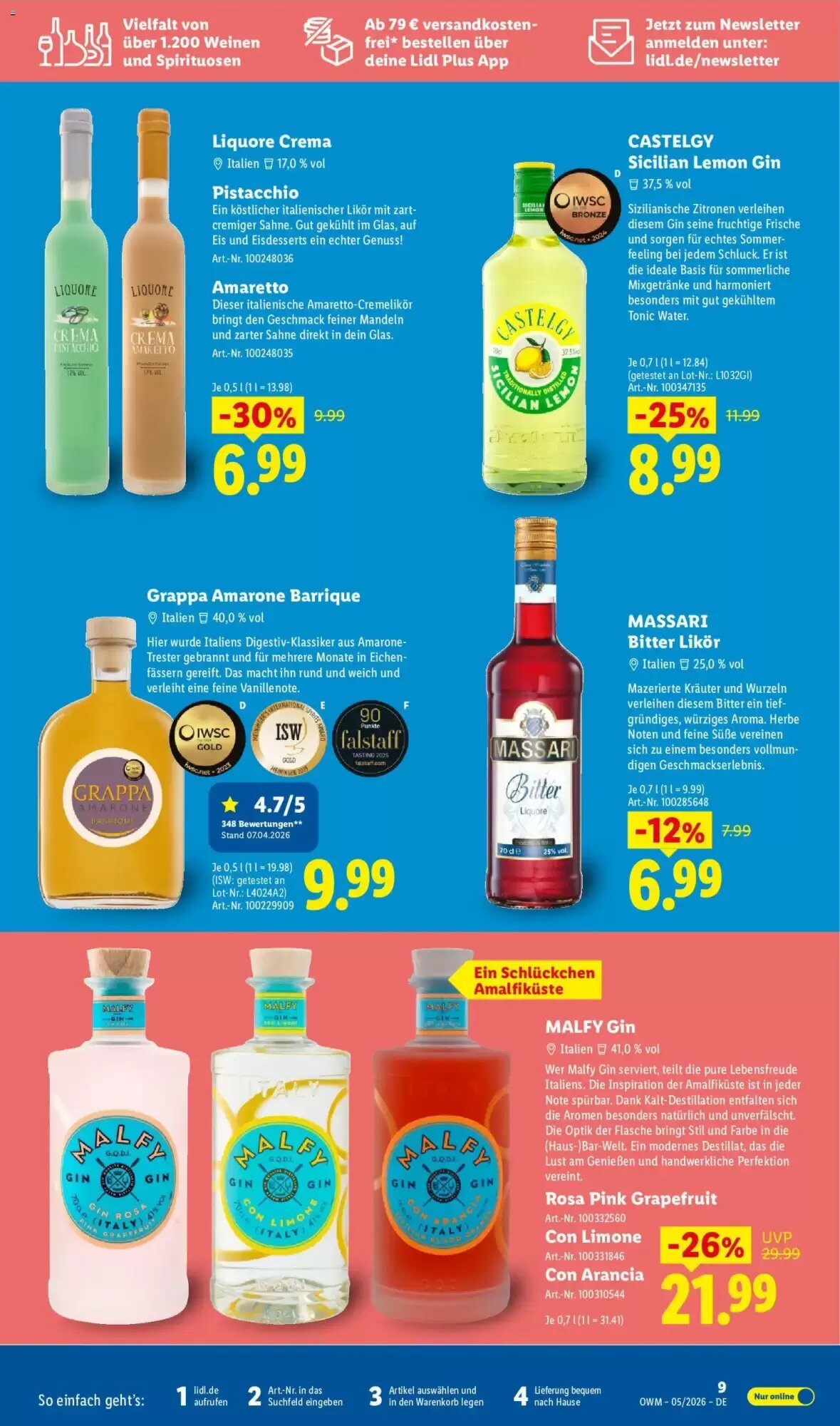 Lidl Prospekt (ab 01.05.2026) zum Blättern - Seite 9
