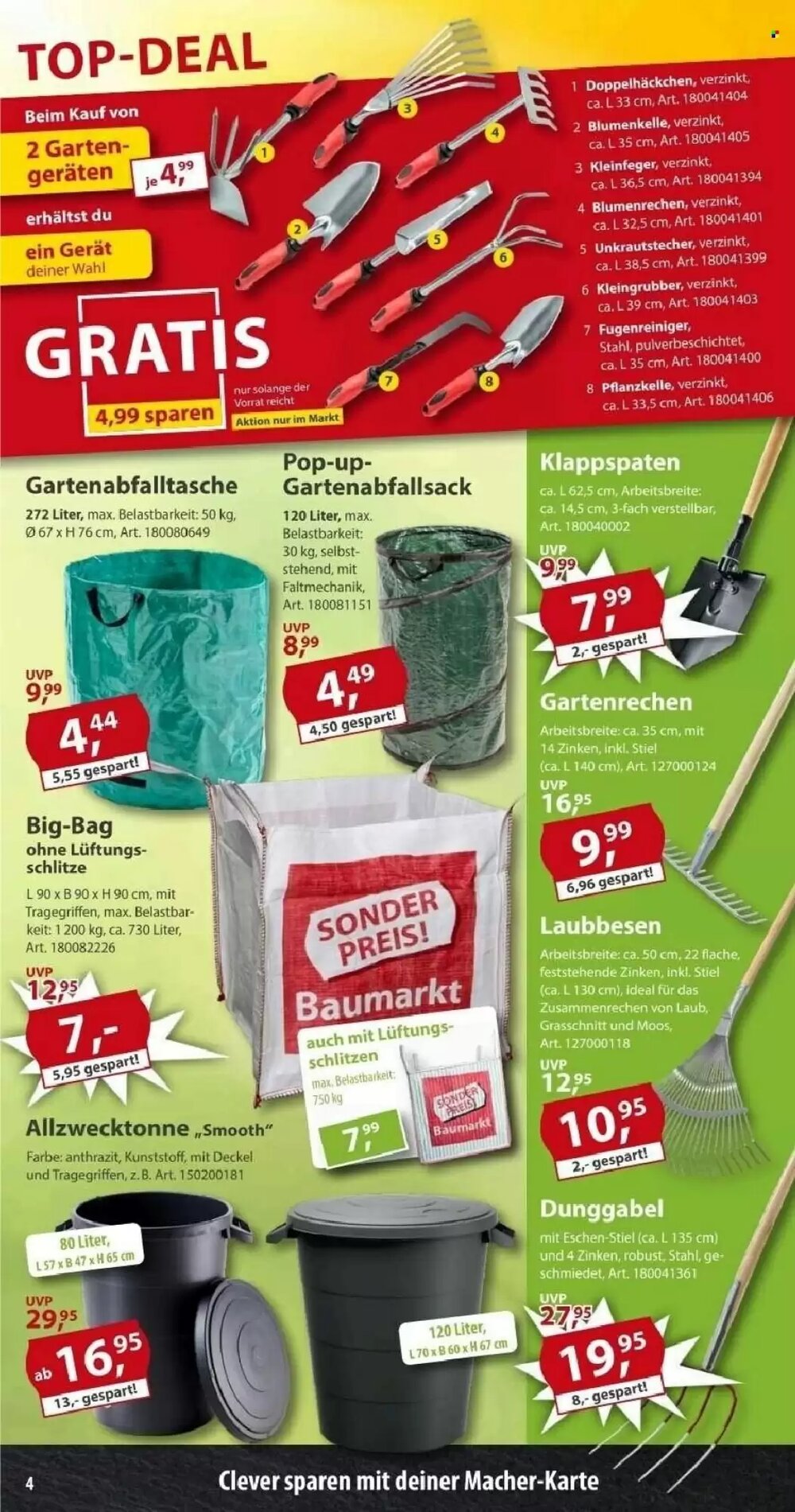 Sonderpreis Baumarkt Prospekt (ab 02.05.2026) zum Blättern - Seite 4