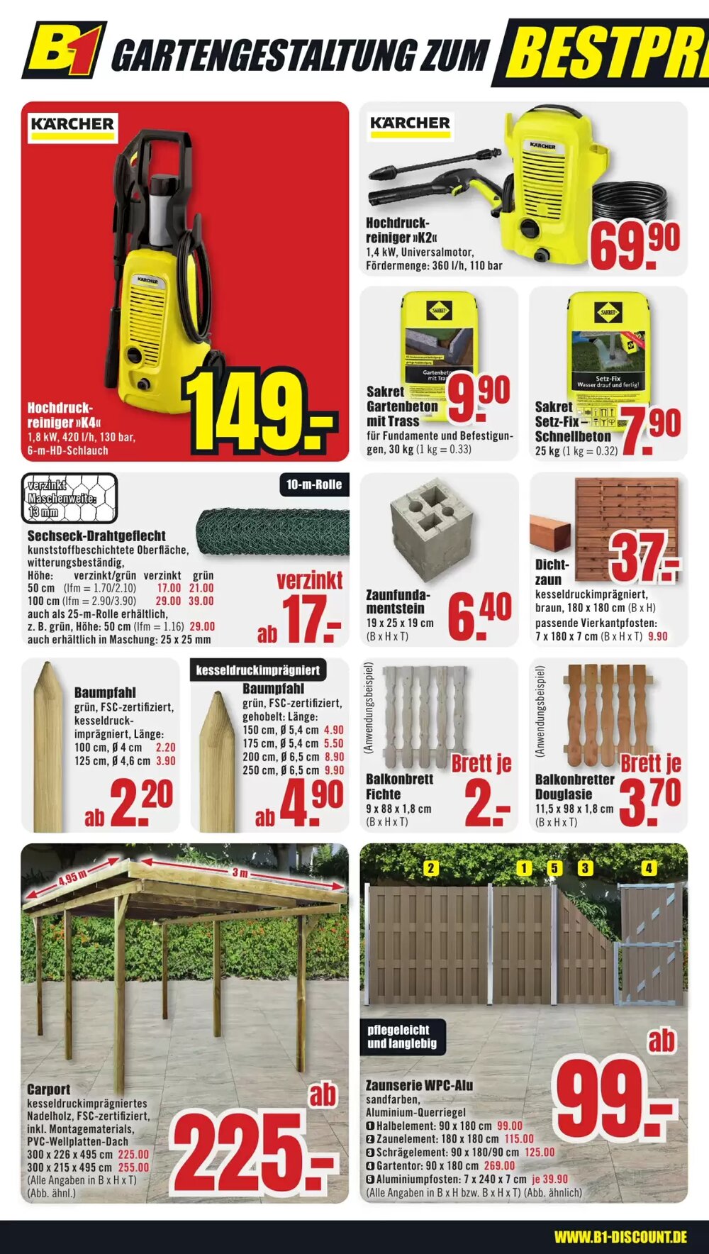 B1 Discount Baumarkt Prospekt (ab 02.05.2026) zum Blättern - Seite 6
