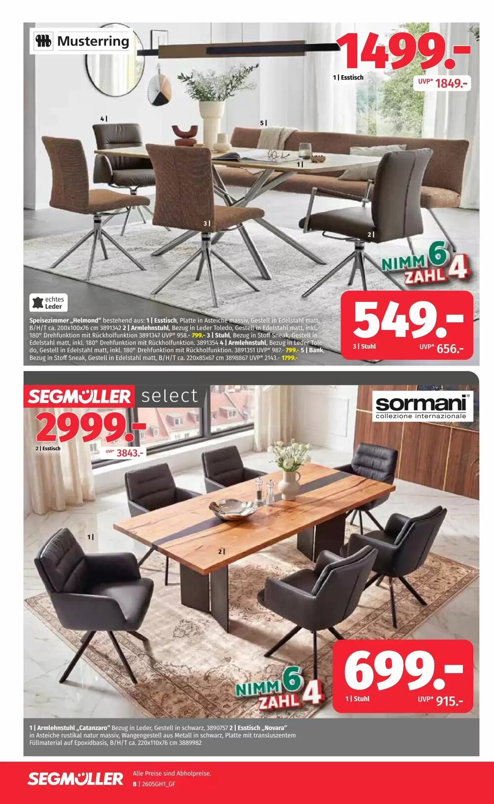 Segmüller Prospekt (ab 02.05.2026) zum Blättern - Seite 8