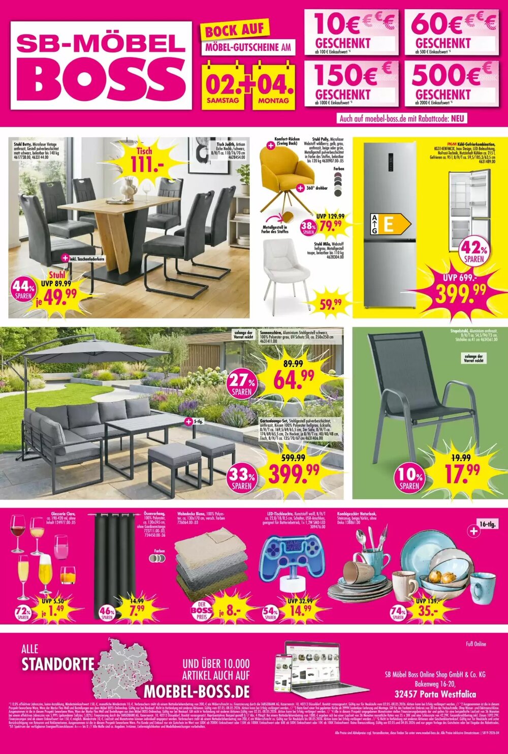 Möbel Boss Prospekt (ab 02.05.2026) zum Blättern - Seite 4