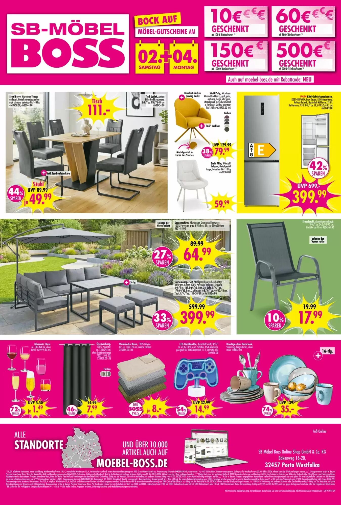 Möbel Boss Prospekt (ab 02.05.2026) zum Blättern - Seite 4