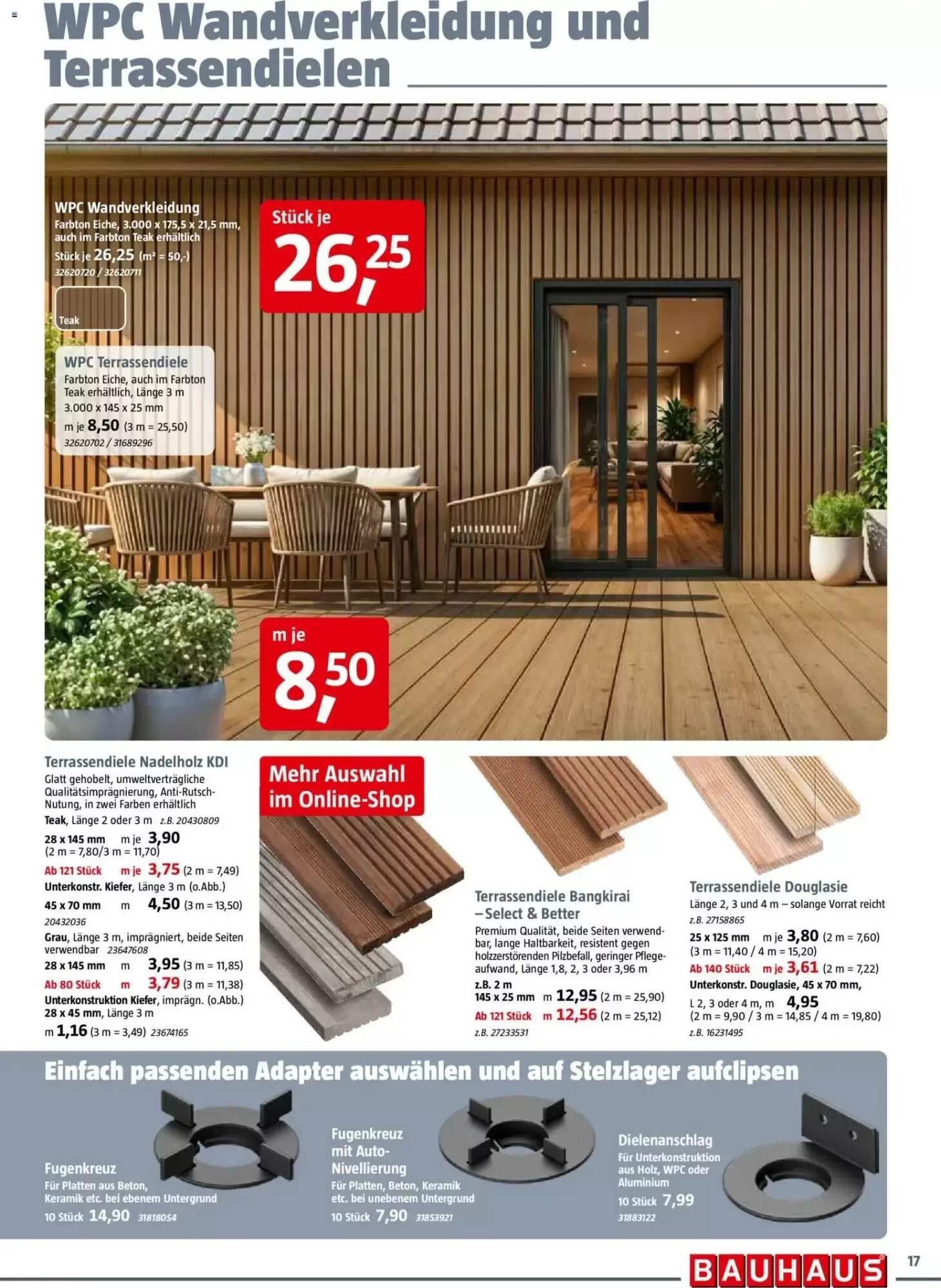 Bauhaus Prospekt (ab 02.05.2026) zum Blättern - Seite 17