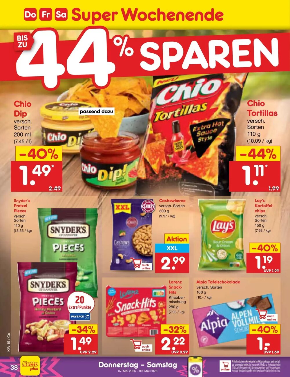 Netto Marken-Discount Prospekt (ab 03.05.2026) zum Blättern - Seite 44