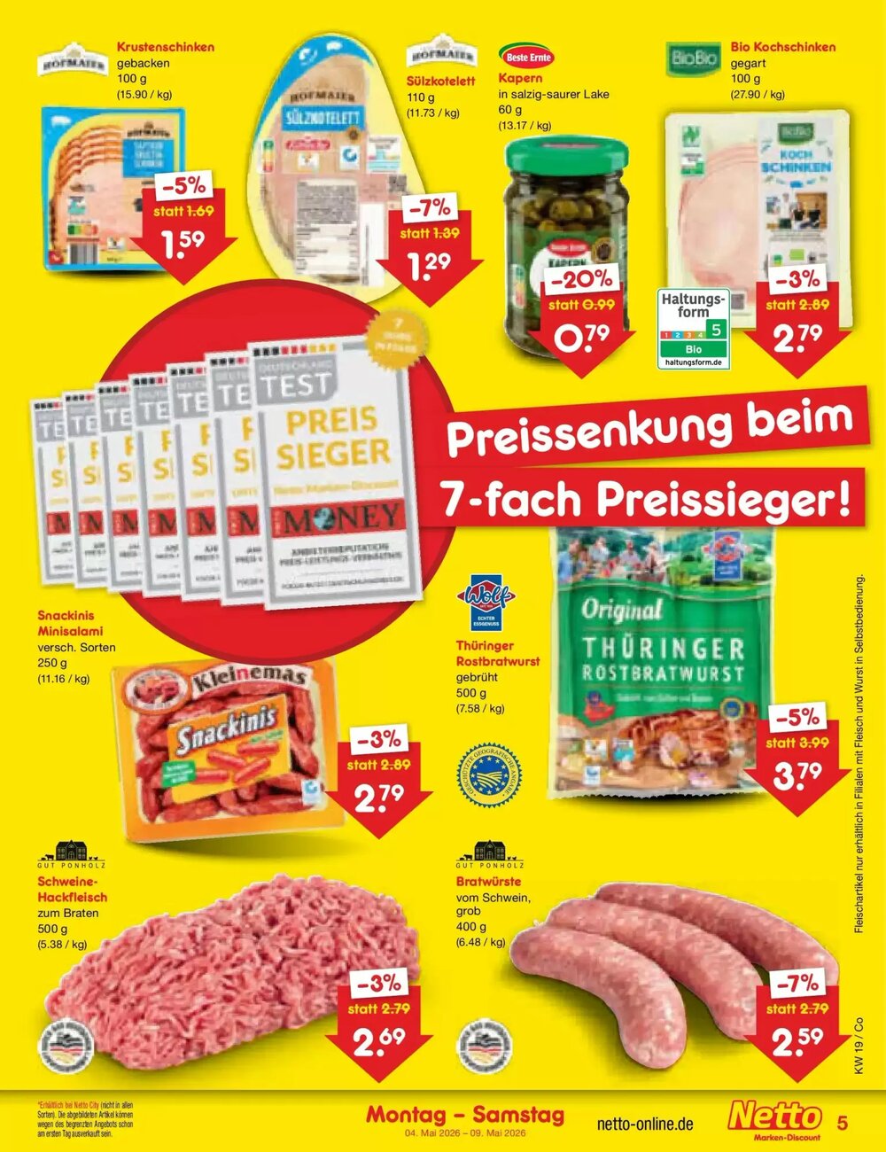 Netto Marken-Discount Prospekt (ab 03.05.2026) zum Blättern - Seite 5