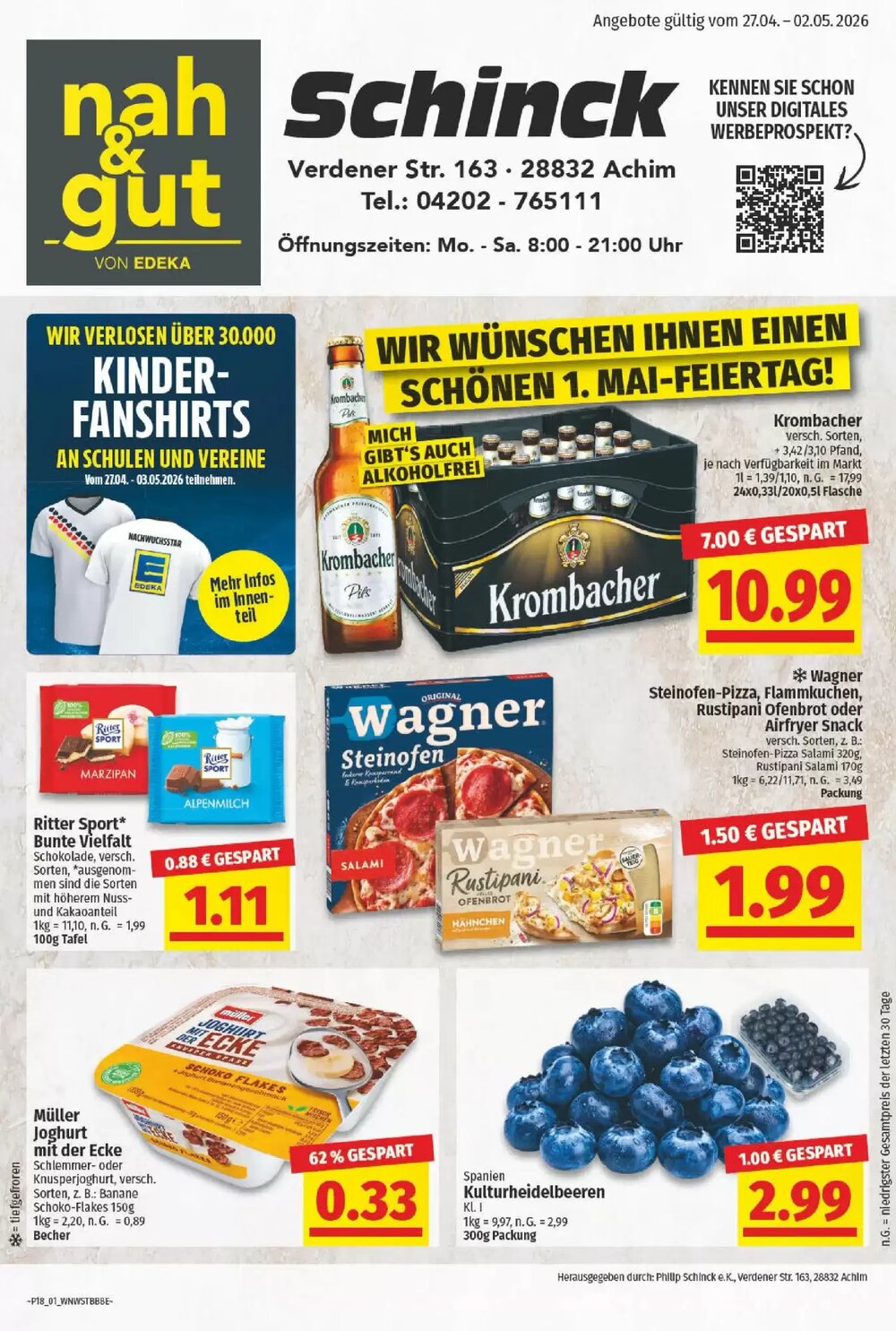 nah & gut Prospekt (ab 03.05.2026) zum Blättern - Seite 1