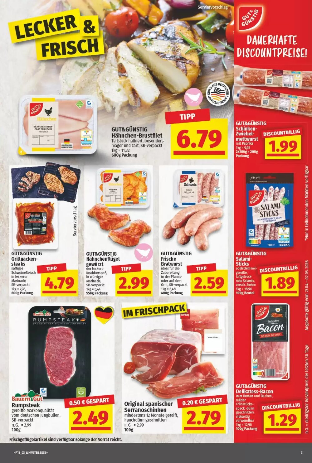 nah & gut Prospekt (ab 03.05.2026) zum Blättern - Seite 3