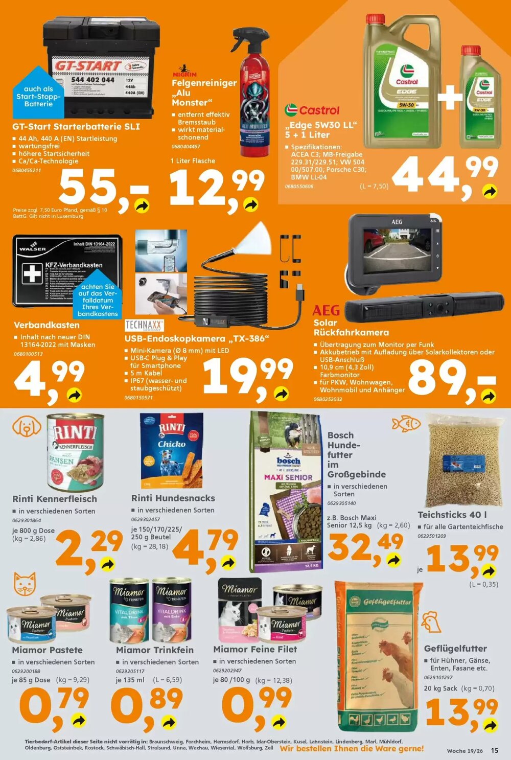 Globus Baumarkt Prospekt (ab 03.05.2026) zum Blättern - Seite 15