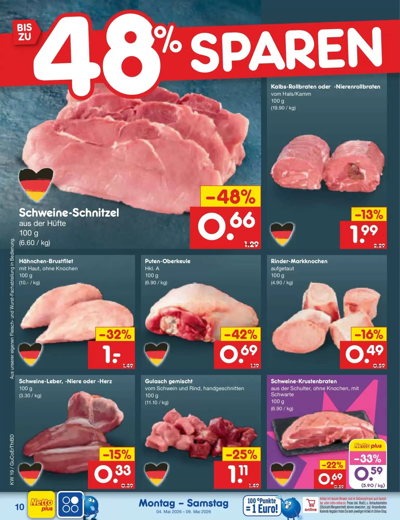 Netto Marken-Discount Prospekt (ab 03.05.2026) zum Blättern - Seite 10