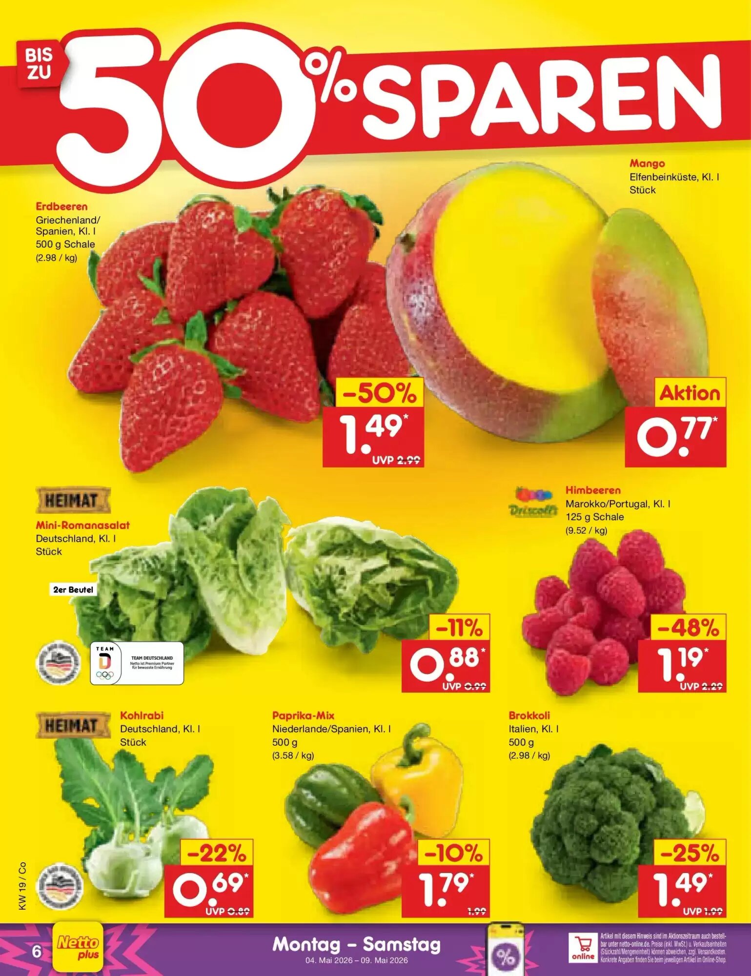 Netto Marken-Discount Prospekt (ab 03.05.2026) zum Blättern - Seite 6