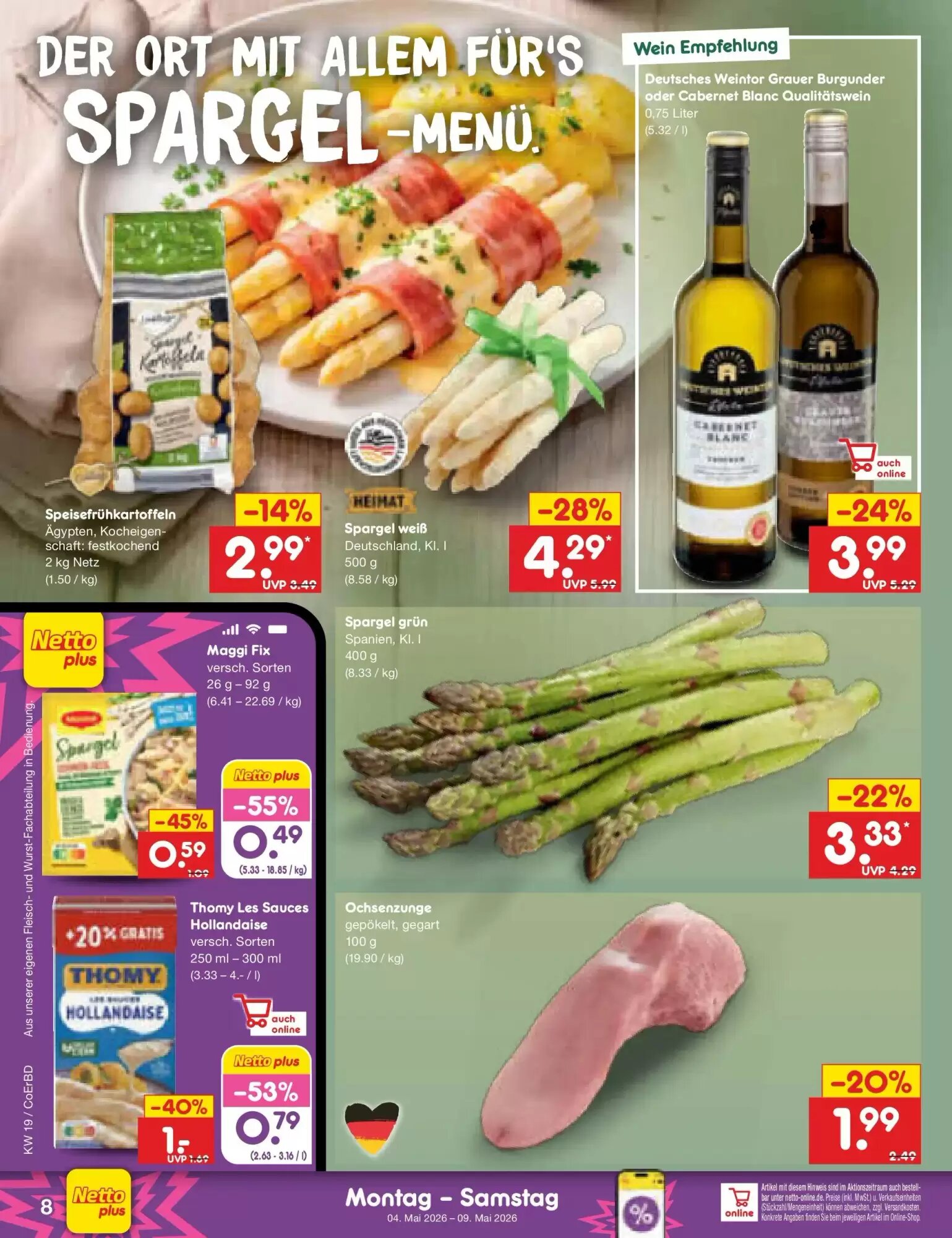 Netto Marken-Discount Prospekt (ab 03.05.2026) zum Blättern - Seite 8