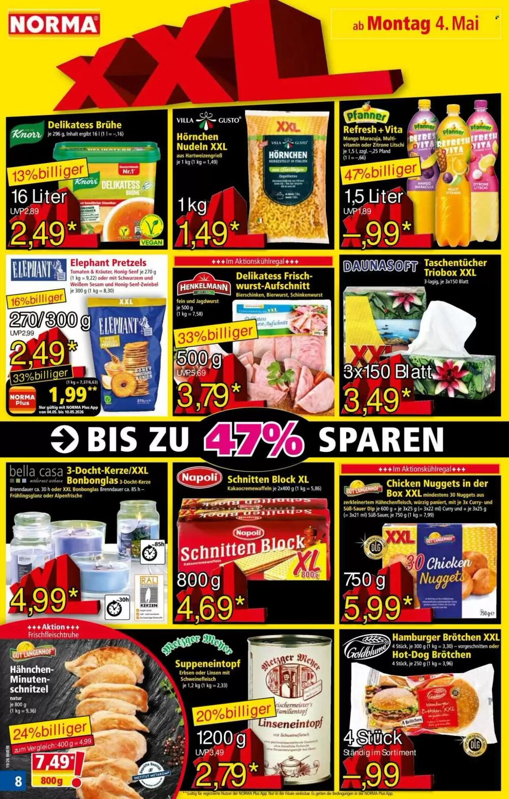 Norma Prospekt (ab 04.05.2026) zum Blättern - Seite 8