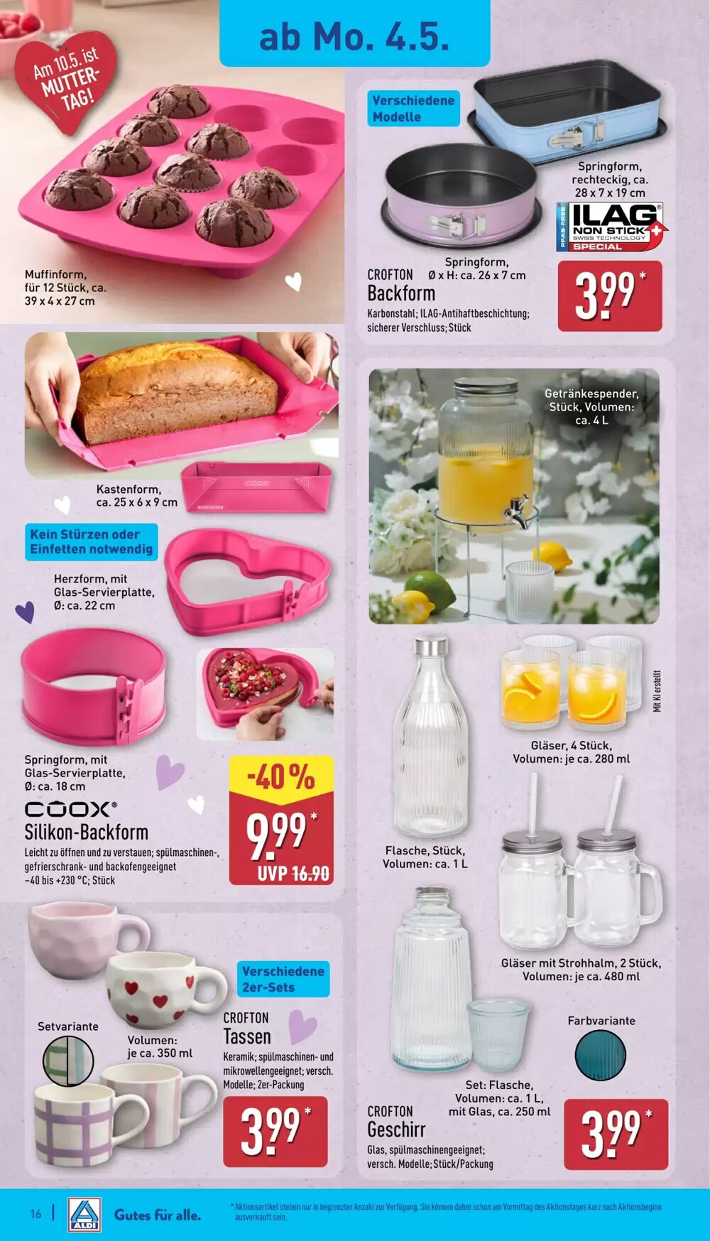 Aldi Nord Prospekt (ab 04.05.2026) zum Blättern - Seite 16