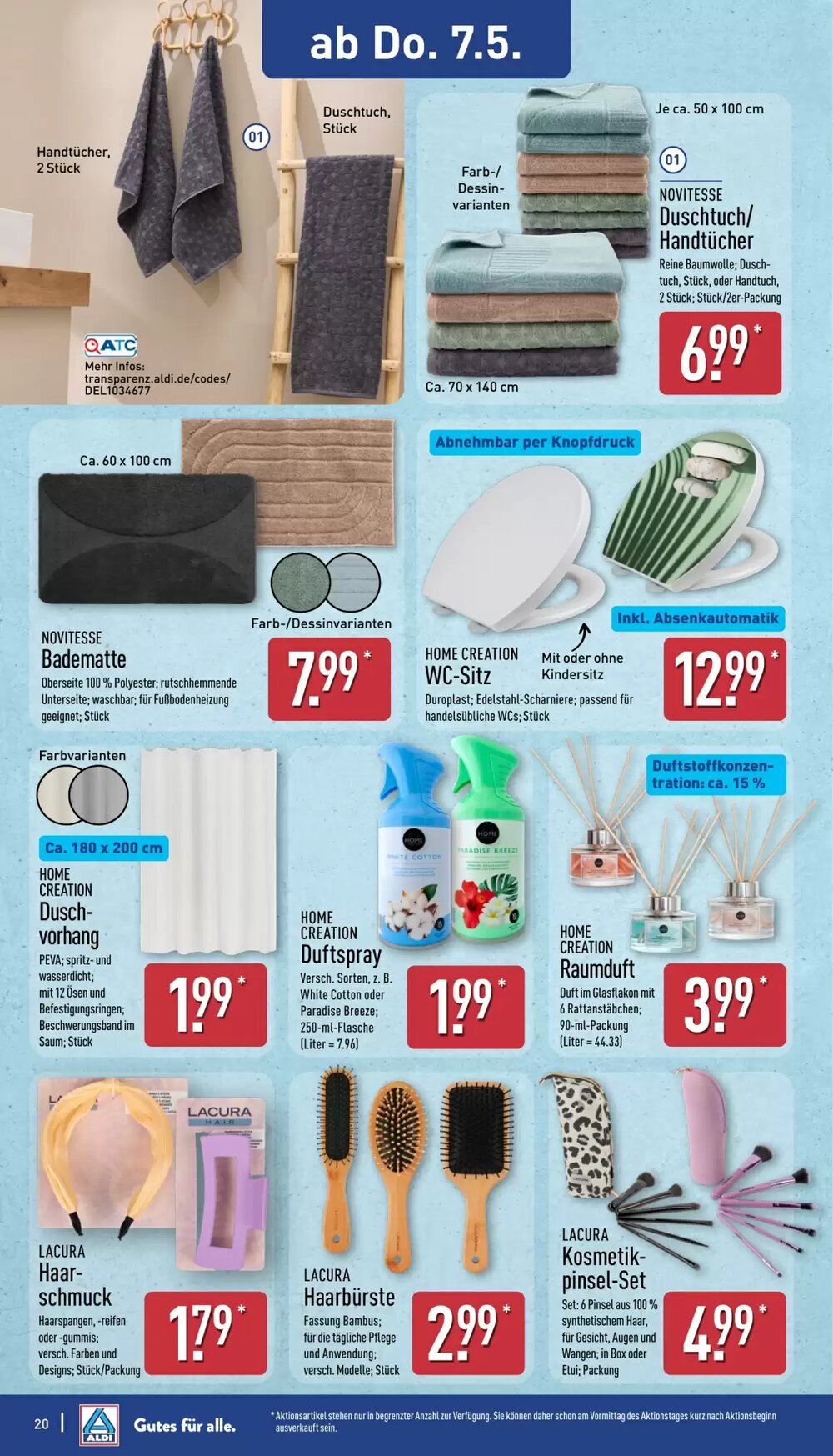 Aldi Nord Prospekt (ab 04.05.2026) zum Blättern - Seite 20