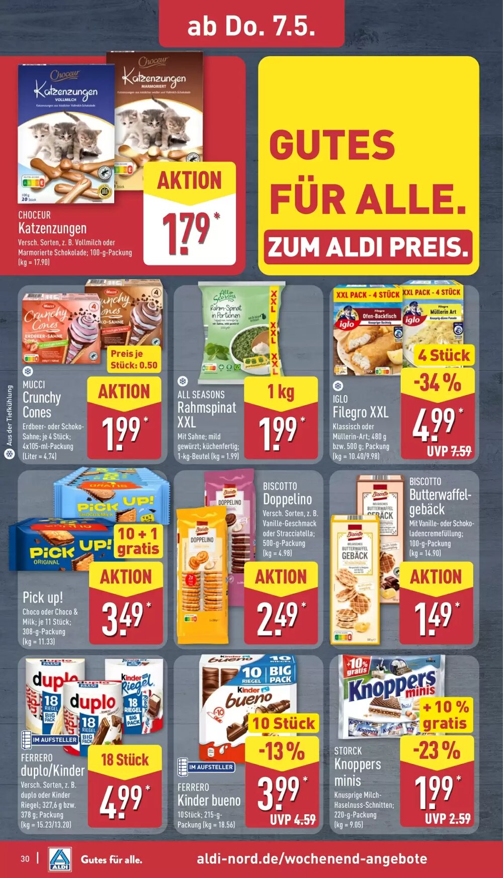 Aldi Nord Prospekt (ab 04.05.2026) zum Blättern - Seite 30